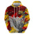 Papua New Guinea 50th Independence Day Zip Hoodie Celebrate Our History, Inspire Our Future