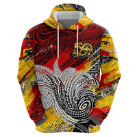 Papua New Guinea 50th Independence Day Zip Hoodie Celebrate Our History, Inspire Our Future