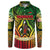 Vanuatu 45th Independence Anniversary Button Sweatshirt Embracing Our Traditions Shaping Our Future