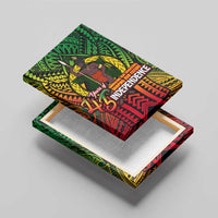 Vanuatu 45th Independence Anniversary Canvas Wall Art Embracing Our Traditions Shaping Our Future