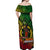 Vanuatu 45th Independence Anniversary Off Shoulder Maxi Dress Embracing Our Traditions Shaping Our Future