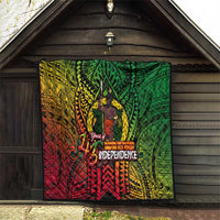 Vanuatu 45th Independence Anniversary Quilt Embracing Our Traditions Shaping Our Future