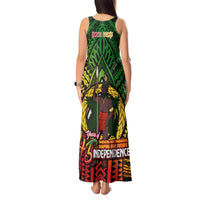 Vanuatu 45th Independence Anniversary Tank Maxi Dress Embracing Our Traditions Shaping Our Future