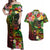 45th Anniversary of Freedom Vanuatu Couples Matching Off Shoulder Maxi Dress and Hawaiian Shirt Island Pride Cultural Power Pacific Unity