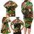 45th Anniversary of Freedom Vanuatu Family Matching Long Sleeve Bodycon Dress and Hawaiian Shirt Island Pride Cultural Power Pacific Unity