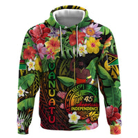 45th Anniversary of Freedom Vanuatu Hoodie Island Pride Cultural Power Pacific Unity