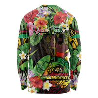 45th Anniversary of Freedom Vanuatu Long Sleeve Shirt Island Pride Cultural Power Pacific Unity