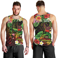 45th Anniversary of Freedom Vanuatu Men Tank Top Island Pride Cultural Power Pacific Unity