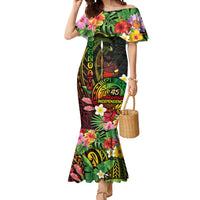 45th Anniversary of Freedom Vanuatu Mermaid Dress Island Pride Cultural Power Pacific Unity