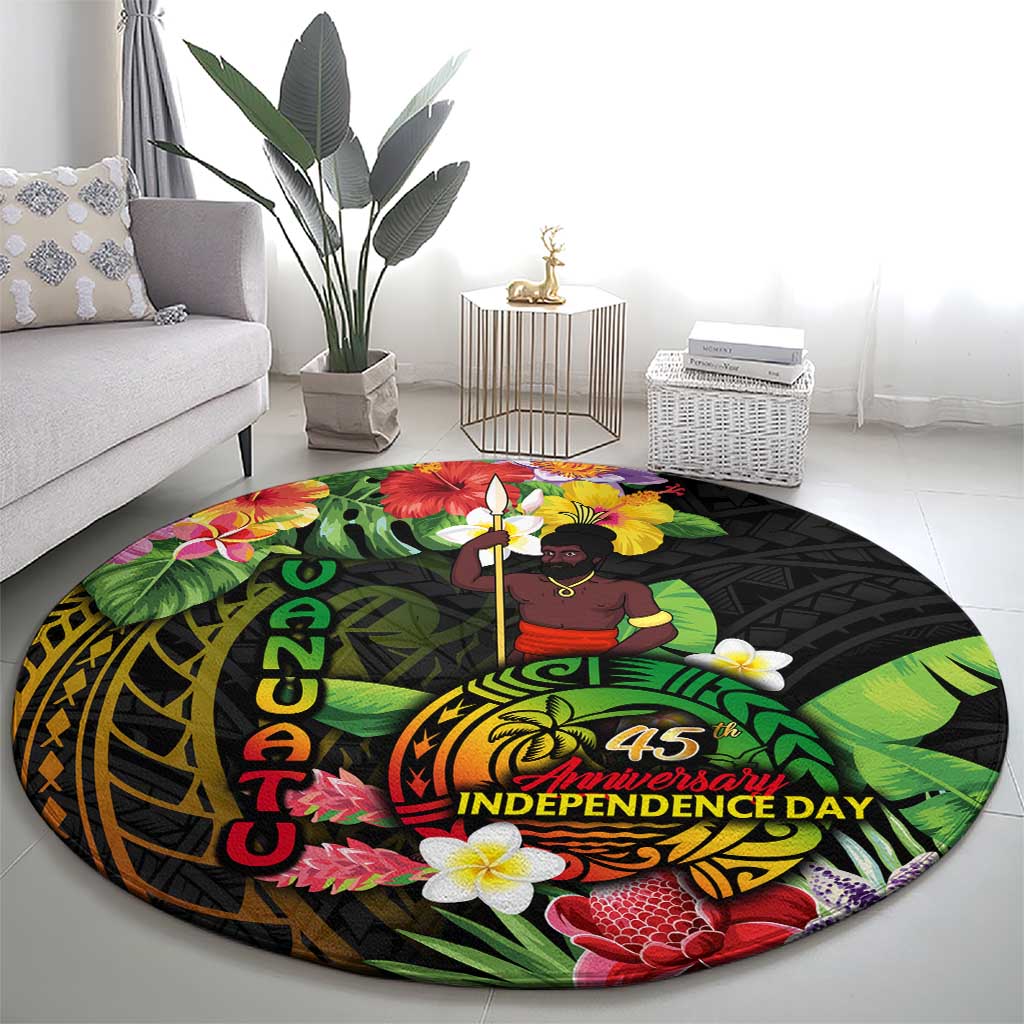 45th Anniversary of Freedom Vanuatu Round Carpet Island Pride Cultural Power Pacific Unity
