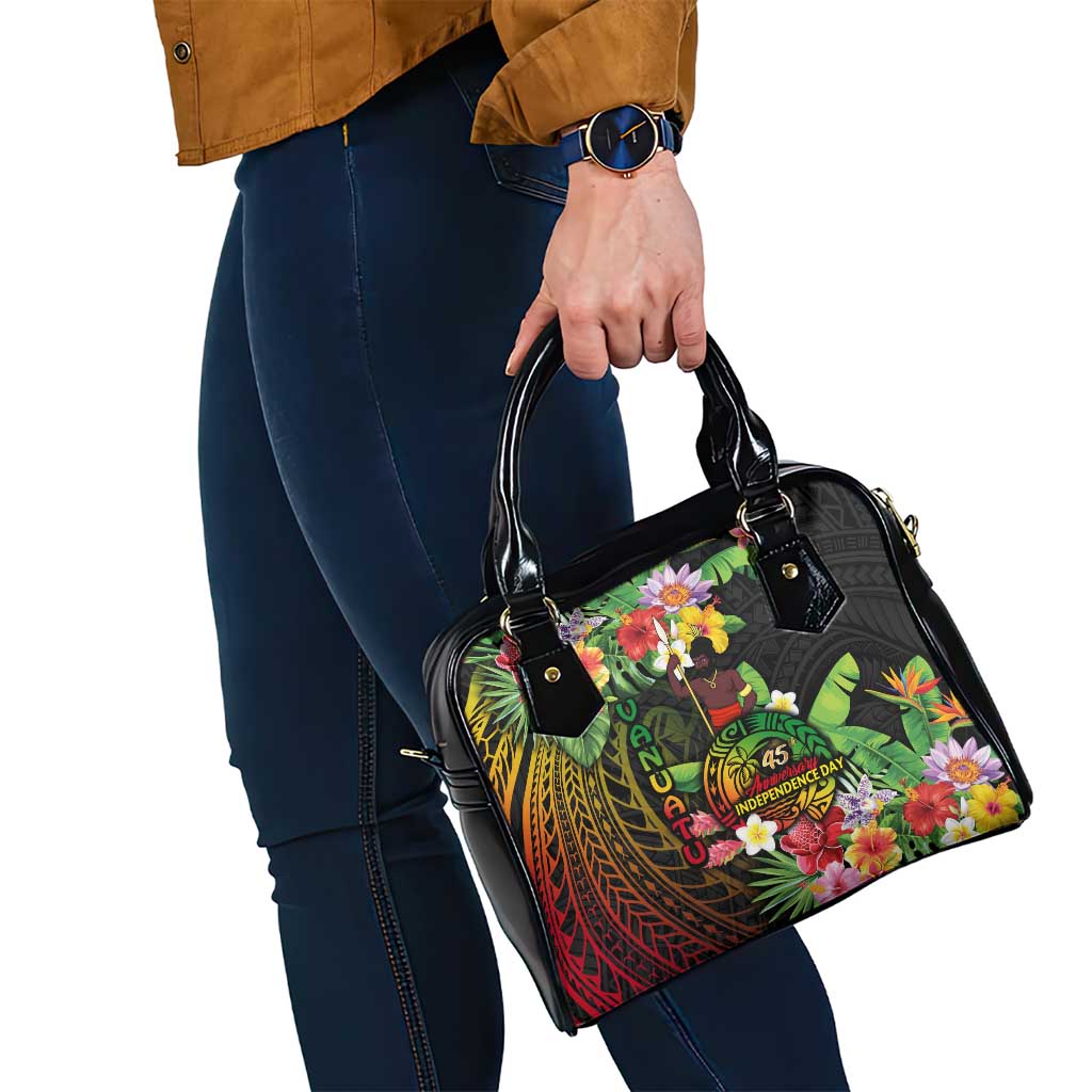 45th Anniversary of Freedom Vanuatu Shoulder Handbag Island Pride Cultural Power Pacific Unity
