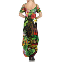 45th Anniversary of Freedom Vanuatu Summer Maxi Dress Island Pride Cultural Power Pacific Unity