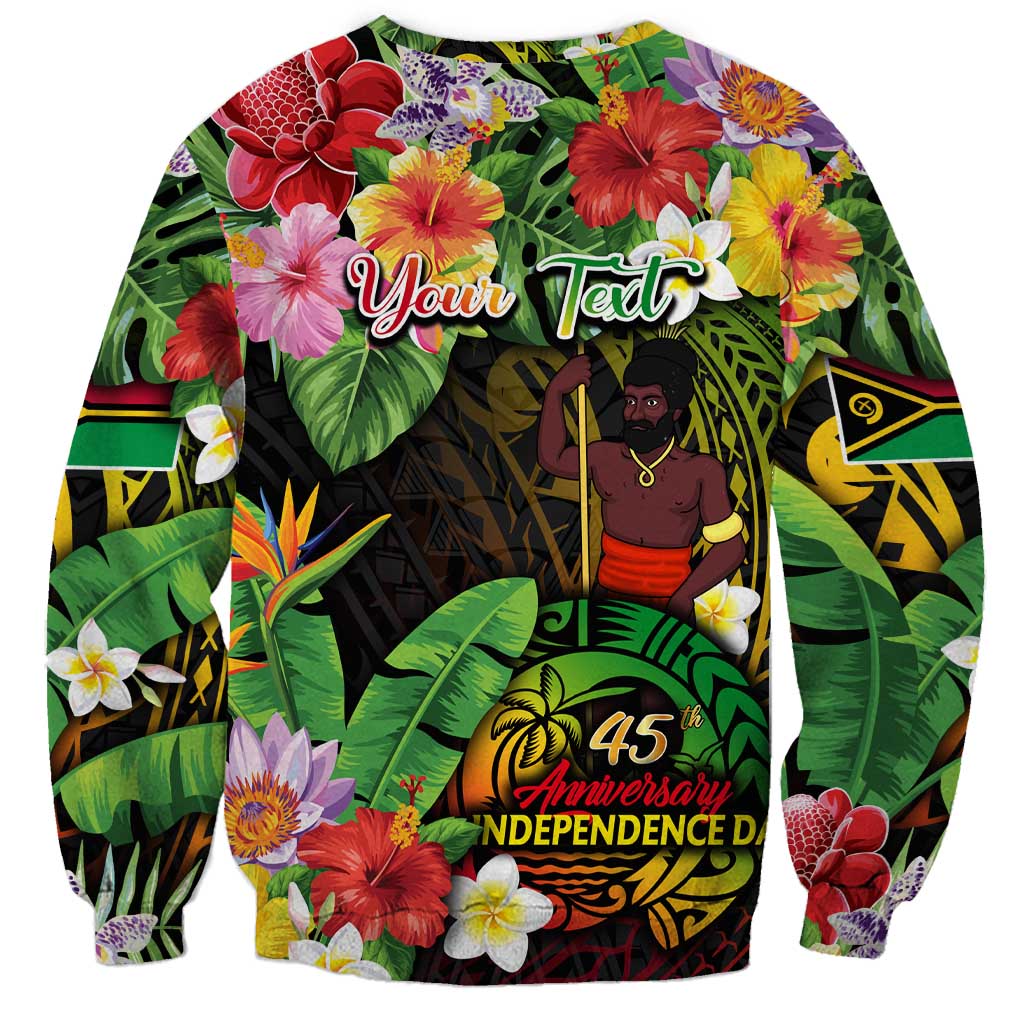 45th Anniversary of Freedom Vanuatu Sweatshirt Island Pride Cultural Power Pacific Unity