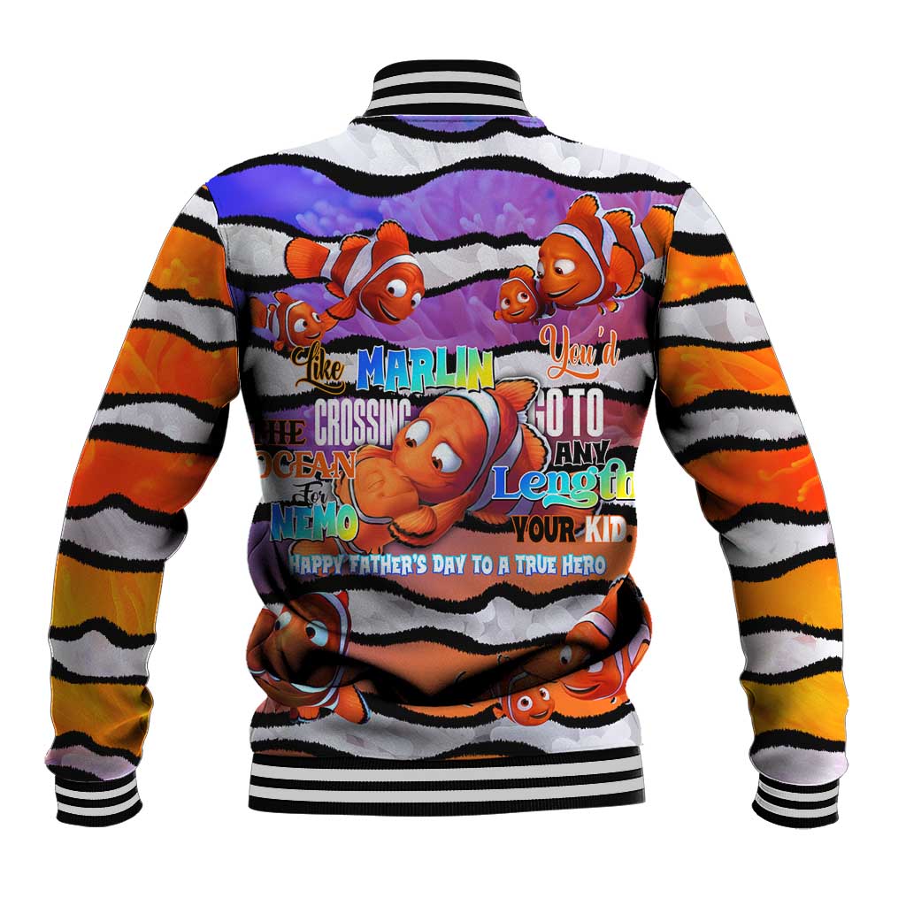 The Ocean Best Dad Baseball Jacket Like Marlin Happy Fathers Day To a True Hero - Polynesian Pride