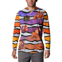 The Ocean Best Dad Button Sweatshirt Like Marlin Happy Fathers Day To a True Hero - Polynesian Pride