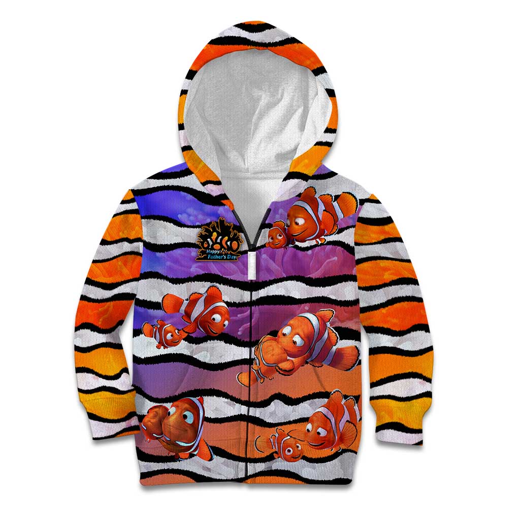 The Ocean Best Dad Kid Hoodie Like Marlin Happy Fathers Day To a True Hero - Polynesian Pride