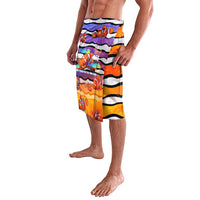 The Ocean Best Dad Lavalava Like Marlin Happy Fathers Day To a True Hero - Polynesian Pride