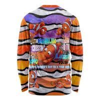 The Ocean Best Dad Long Sleeve Shirt Like Marlin Happy Fathers Day To a True Hero - Polynesian Pride