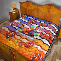 The Ocean Best Dad Quilt Like Marlin Happy Fathers Day To a True Hero - Polynesian Pride