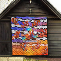 The Ocean Best Dad Quilt Like Marlin Happy Fathers Day To a True Hero - Polynesian Pride