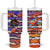 The Ocean Best Dad Tumbler With Handle Like Marlin Happy Fathers Day To a True Hero - Polynesian Pride