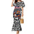 Personalized Kiwi New Zealand Rugby Mermaid Dress Kiwis Mascot Tropical Pattern