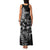 Personalized All Black Brothers Rugby Family Matching Tank Maxi Dress and Hawaiian Shirt New Zealand Maori Haka
