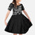 Personalized All Black Brothers Rugby Kid Short Sleeve Dress New Zealand Maori Haka