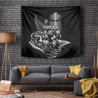 All Black Brothers Rugby Tapestry New Zealand Maori Haka