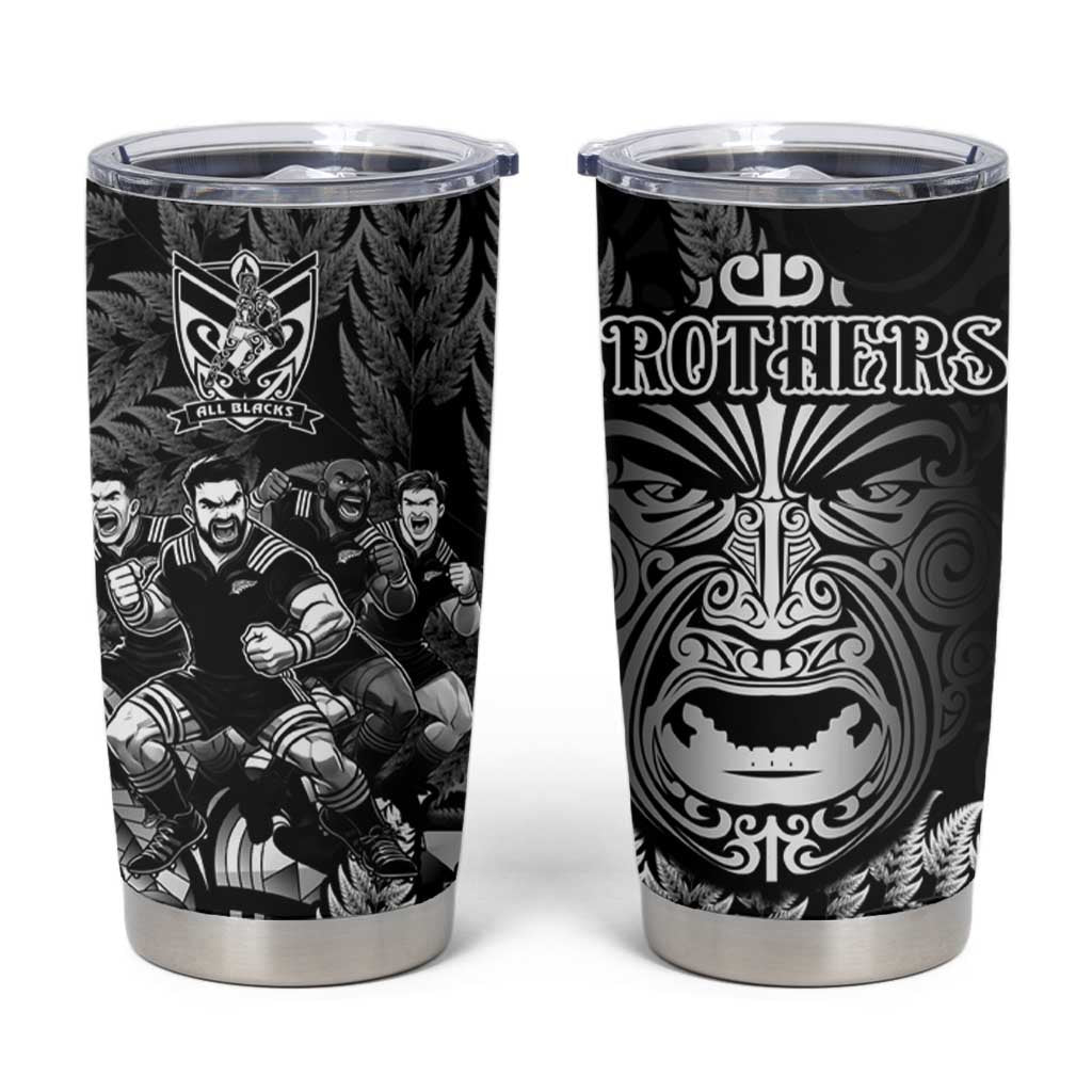 All Black Brothers Rugby Tumbler Cup New Zealand Maori Haka