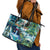 Wailua Falls Hawaii Leather Tote Bag Kauai Natural Beauty