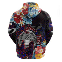 Personalized Amelika Samoa Sharks Polynesia Zip Hoodie American Samoa DT02 - Polynesian Pride