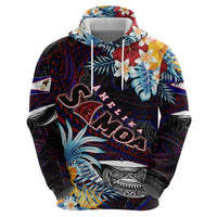 Personalized Amelika Samoa Sharks Polynesia Zip Hoodie American Samoa DT02 - Polynesian Pride