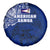 Sharks And American Samoa Spare Tire Cover Simple Polynesian Blue