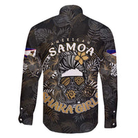 Personalized Shaka Girls America Samoa Family Matching Short Sleeve Bodycon Dress and Hawaiian Shirt Tropical Flowers Vintage