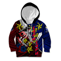 Philippines Lapu Lapu Kid Hoodie Chief Filipino Tattoo DT02 Hoodie Art - Polynesian Pride