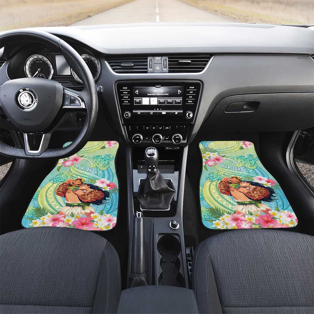 Hawaii Father's Day Car Mats Happy Father And Child