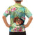 Personalised Hawaii Father's Day Family Matching Mermaid Dress and Hawaiian Shirt Happy Father And Child