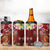 Personalised New Zealand Father's Day 4 in 1 Can Cooler Tumbler Happy Father And Child