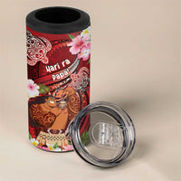 Personalised New Zealand Father's Day 4 in 1 Can Cooler Tumbler Happy Father And Child