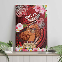 New Zealand Father's Day Canvas Wall Art Happy Father And Child