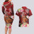 Personalised New Zealand Father's Day Couples Matching Long Sleeve Bodycon Dress and Hawaiian Shirt Happy Father And Child