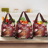 New Zealand Father's Day Grocery Bag Happy Father And Child