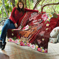 New Zealand Father's Day Quilt Happy Father And Child