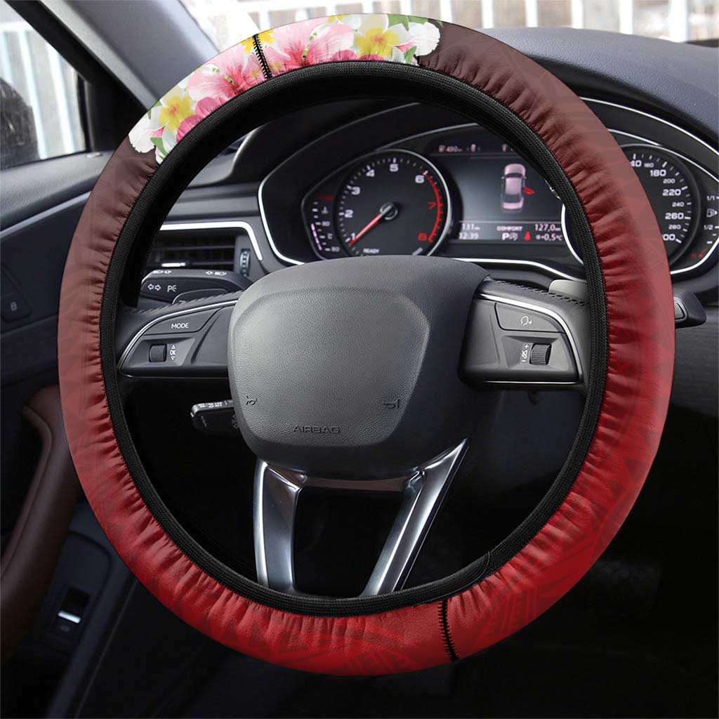 New Zealand Father's Day Steering Wheel Cover Happy Father And Child