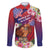 Personalised Samoa Father's Day Family Matching Long Sleeve Bodycon Dress and Hawaiian Shirt Happy Father And Child