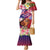 Personalised Samoa Father's Day Family Matching Mermaid Dress and Hawaiian Shirt Happy Father And Child