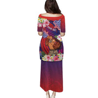 Personalised Samoa Father's Day Puletasi Happy Father And Child