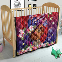 Samoa Father's Day Quilt Happy Father And Child