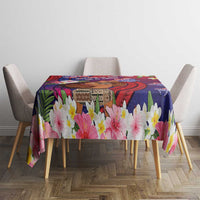 Samoa Father's Day Tablecloth Happy Father And Child